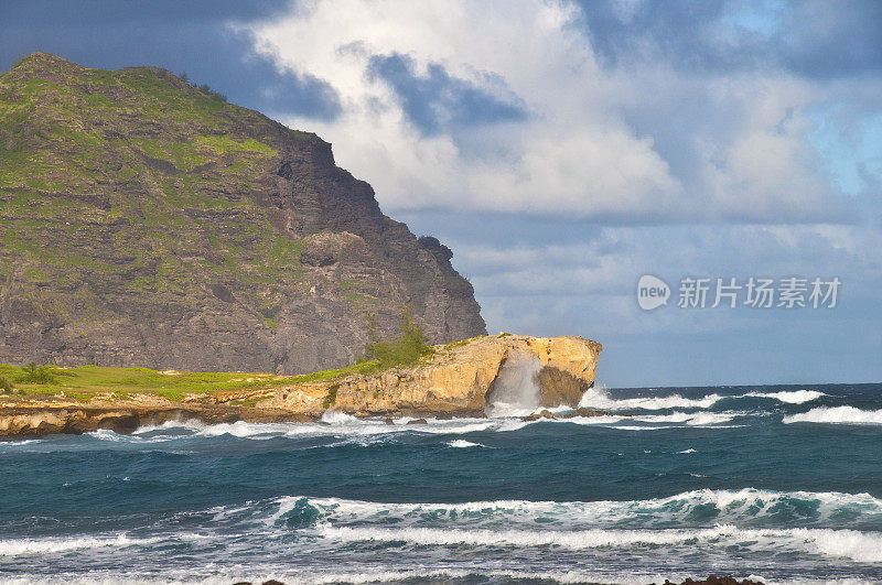 考艾岛南岸