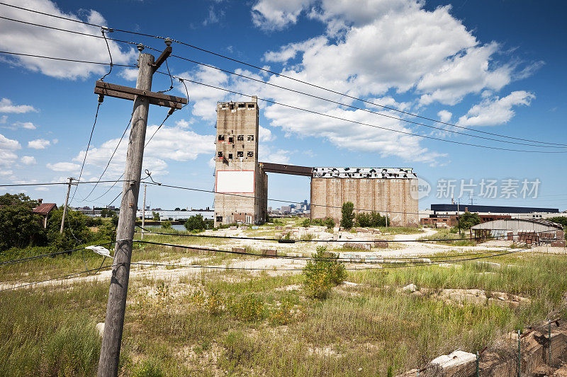 废弃的芝加哥工厂
