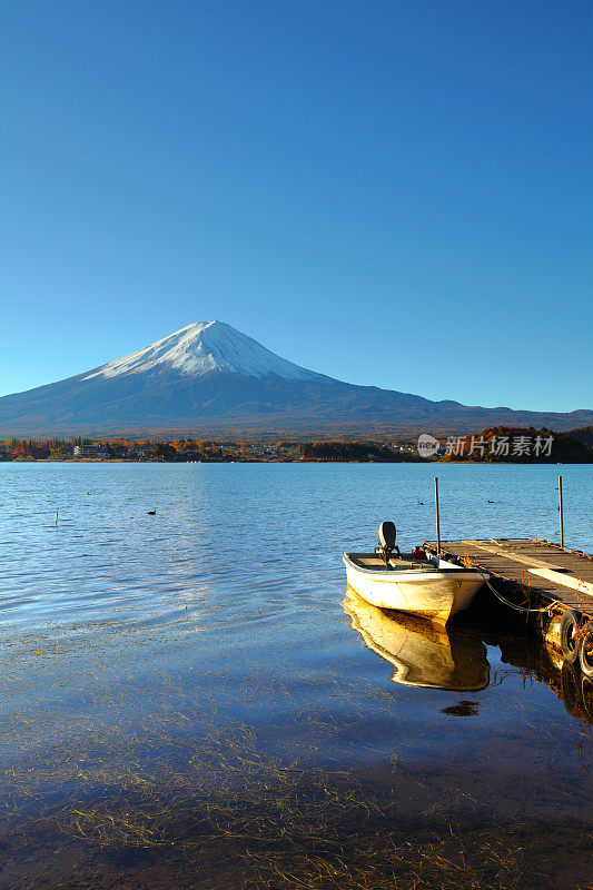 川口子的富士山