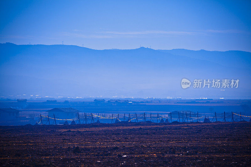 中国云南香格里拉纳帕高原的伊拉草原