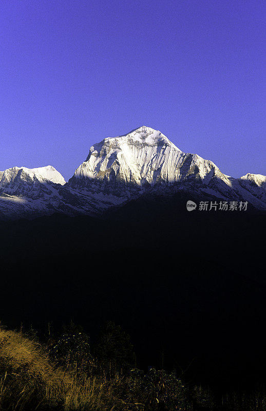 尼泊尔，甘达基地区，安纳普尔纳地区，道拉吉里。