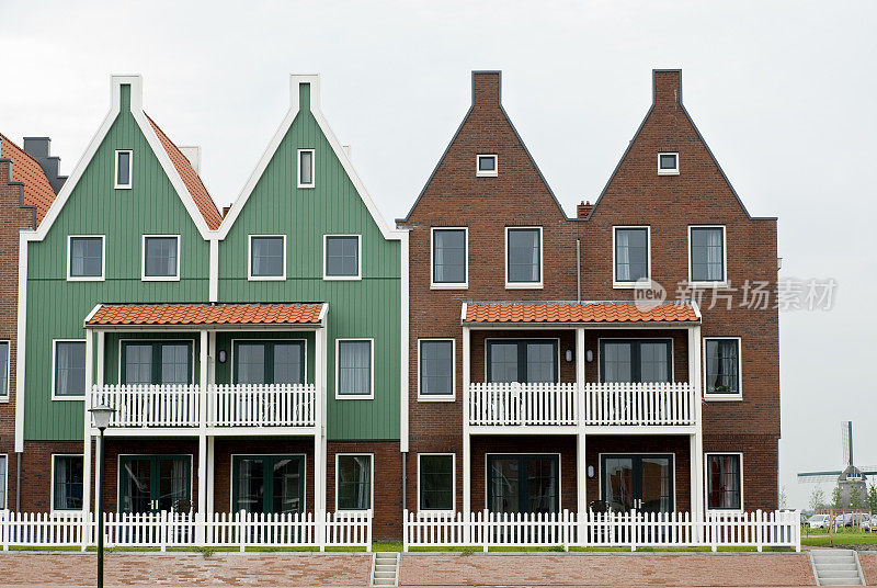 传统的荷兰木屋