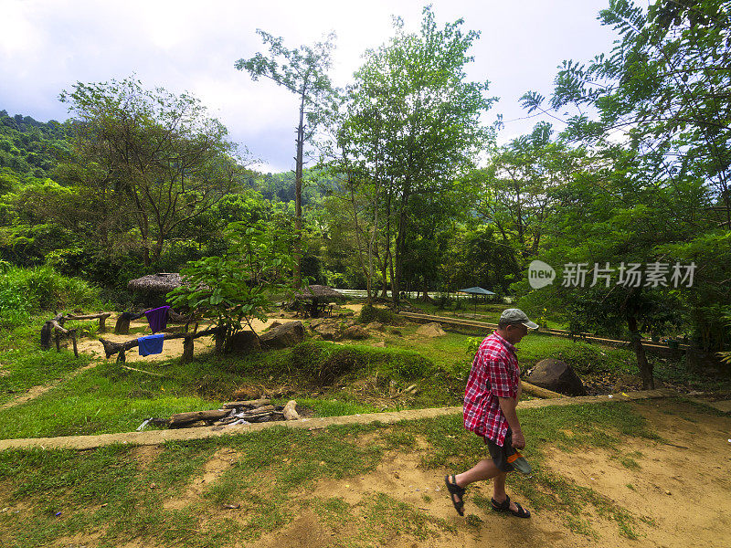 克拉尼河营地的景色