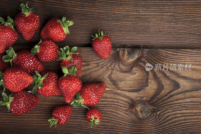 草莓的背景