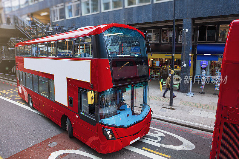 双层巴士，伦敦，英国