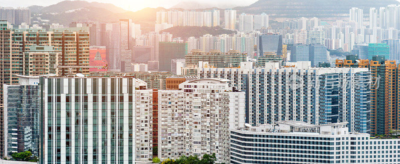 香港的住宅楼宇