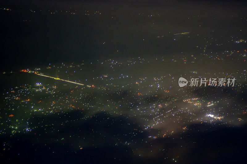 夜景来自布科山，Chichibu,Saitama