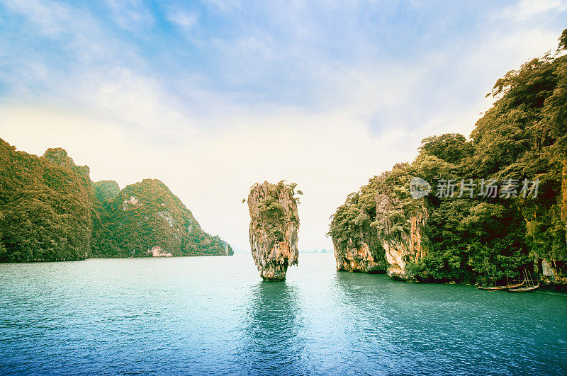 位于泰国普吉岛的玛雅湾海岛