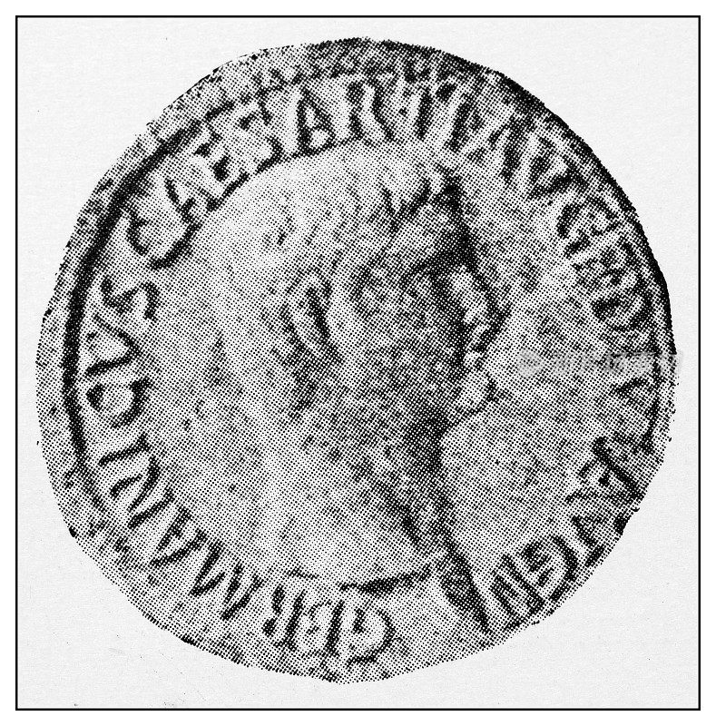 经典肖像图集-罗马:日耳曼库斯硬币
