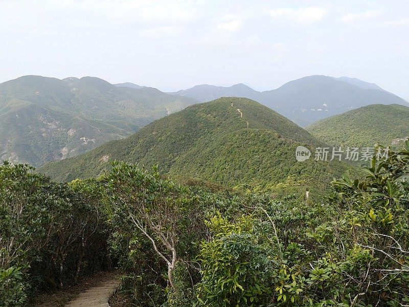 双胞胎徒步旅行，香港岛