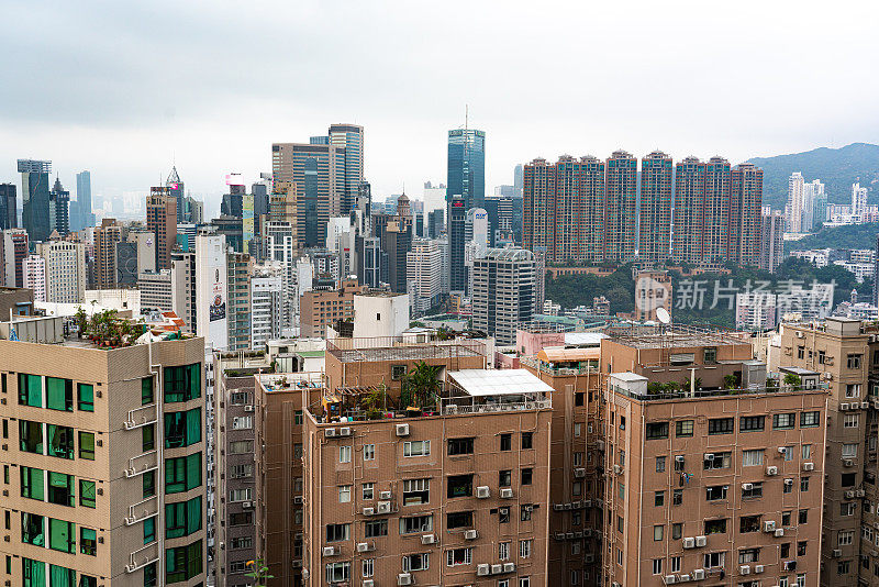 高密度居住在香港湾仔