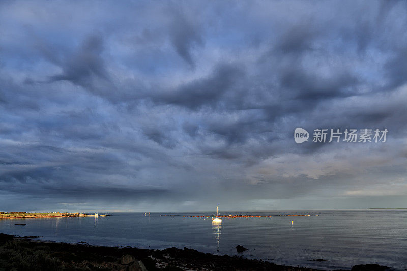 海景Cloudscape暴风雨天气心情风暴