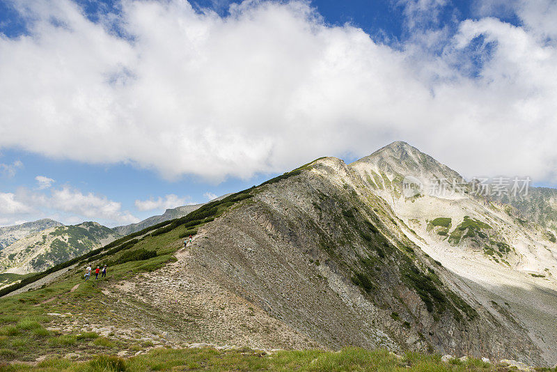 保加利亚皮林山波勒赞峰。