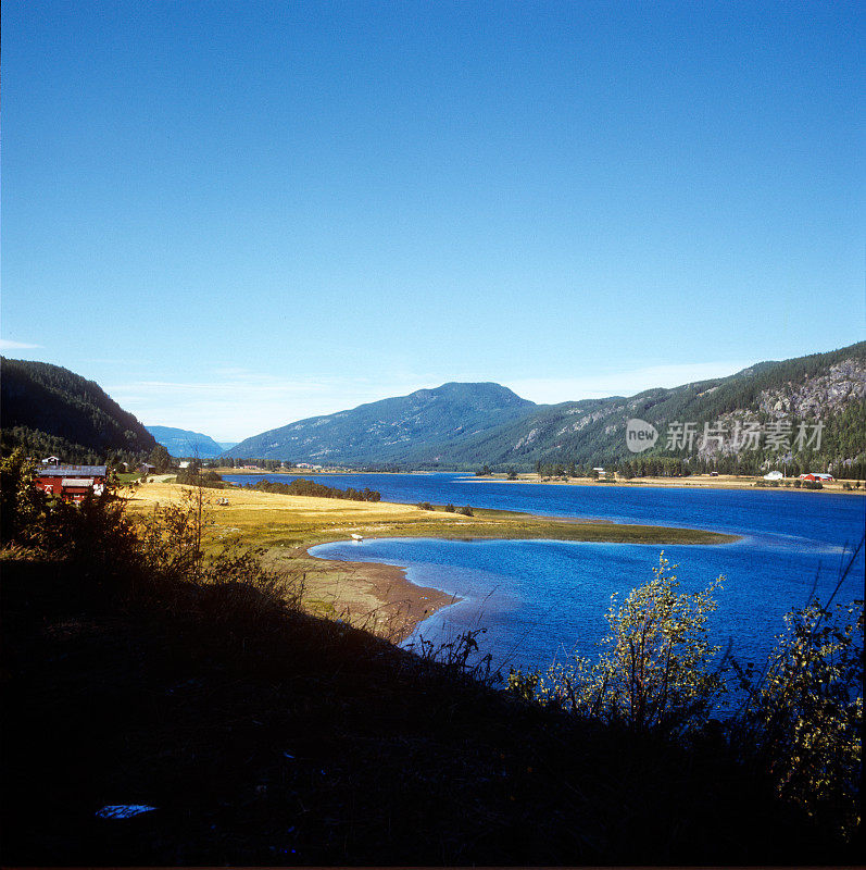 挪威,美丽的湖