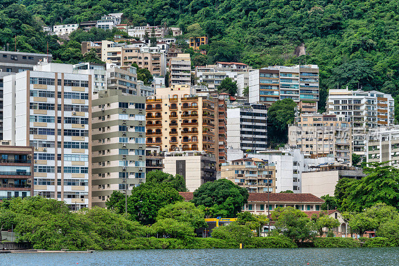 奇妙的里约热内卢里约热内卢天际线:一个充满活力的城市景观