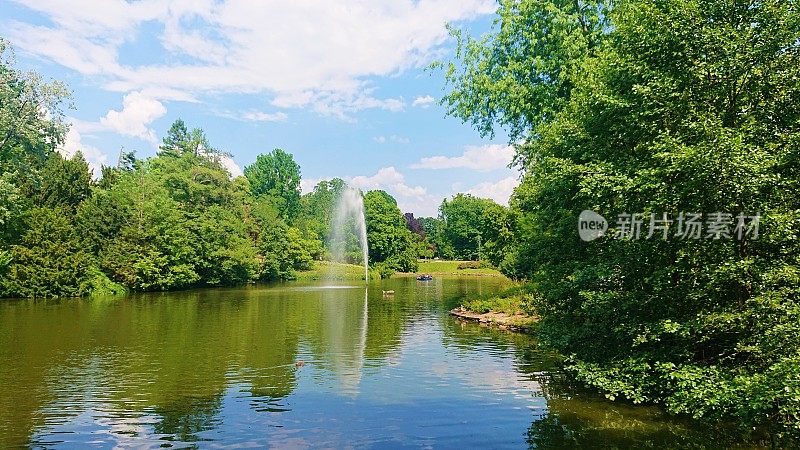 德国威斯巴登Kurpark。