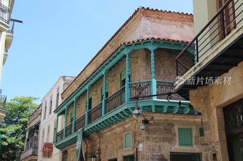 古巴-哈瓦那-老哈瓦那-老建筑