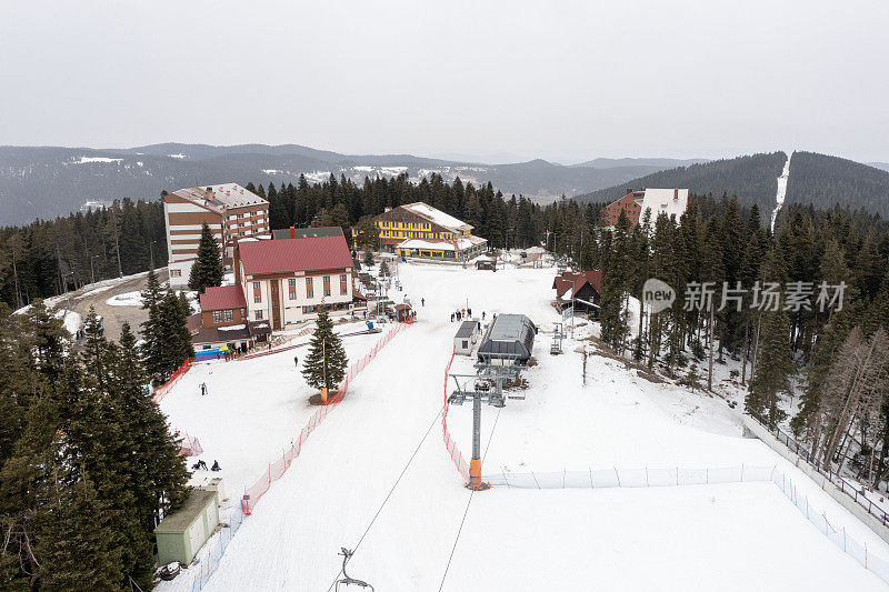 伊嘎孜山国立公园鸟瞰图