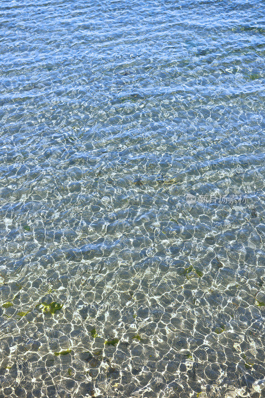 浅海海水表面纹理背景