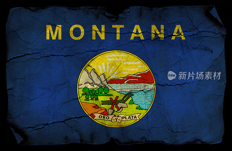 蒙大拿州的垃圾摇滚旗