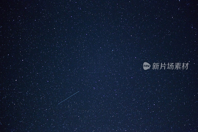 布满星星的天空