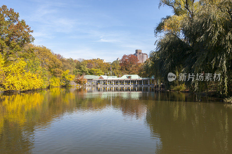 Loeb船坞和湖(中央公园)