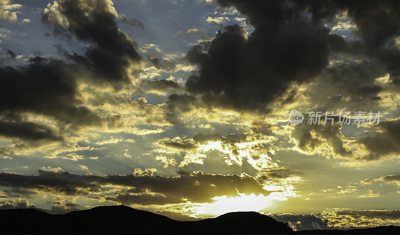 沙漠cloudscape