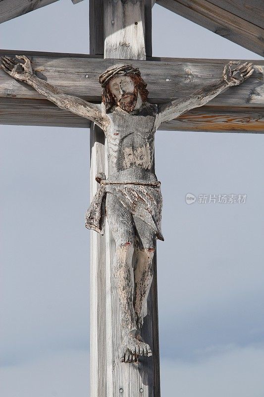 十字架上的耶稣