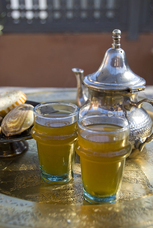 摩洛哥的茶具