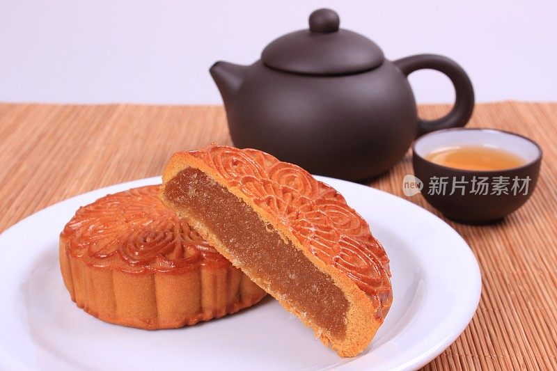 月饼和茶