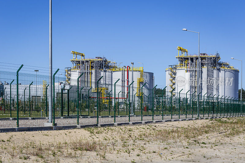液体天然气储存站，Swinoujscie，波兰