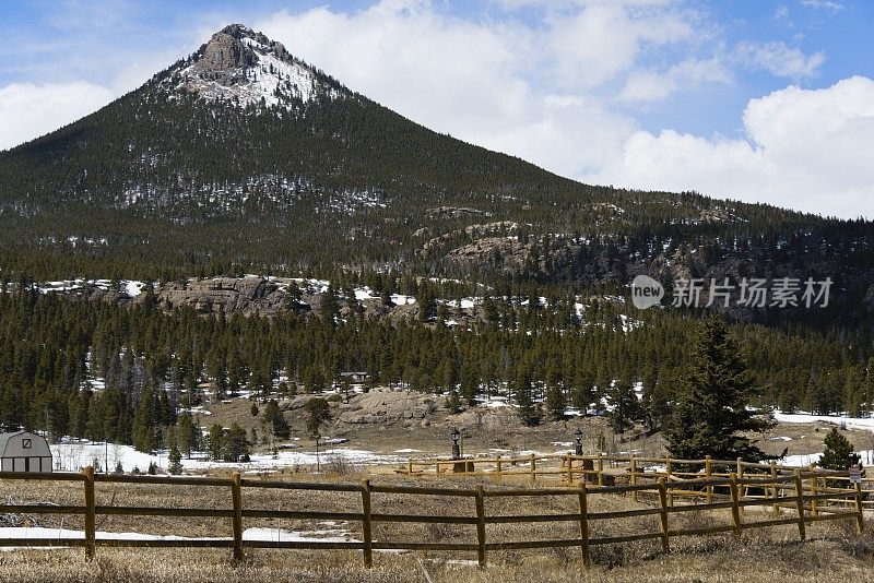 埃斯特斯科内山，埃斯特斯公园，科罗拉多州