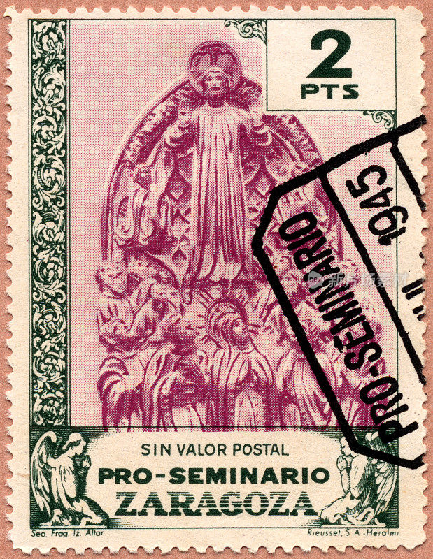 萨拉戈萨慈善邮票