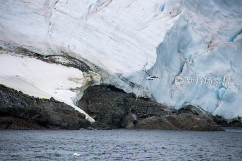 南极洲:勒梅尔海峡的冰雪