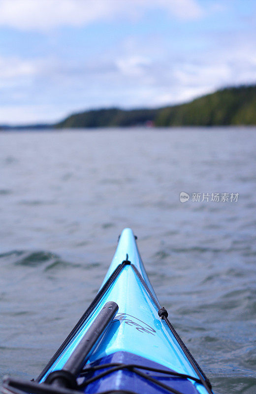 Kayak在海洋