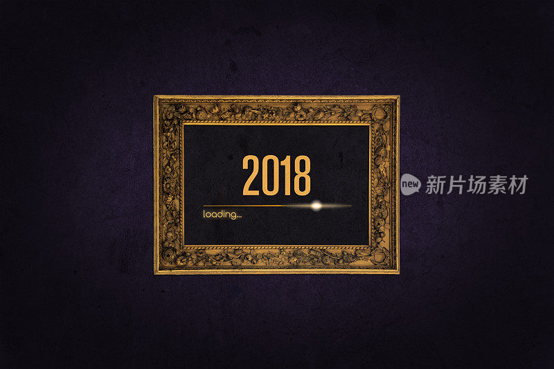 2018装载黄金背景