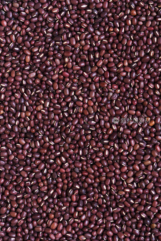 红豆(红豆，红豆，红绿豆)。背景
