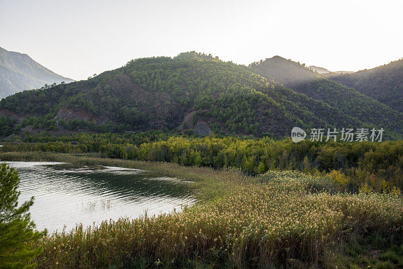 湖景