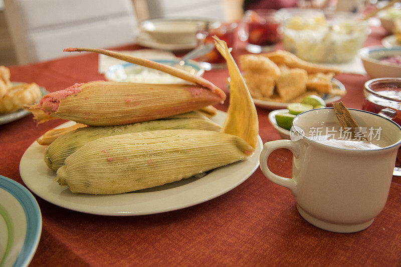 墨西哥餐桌，圣诞大餐