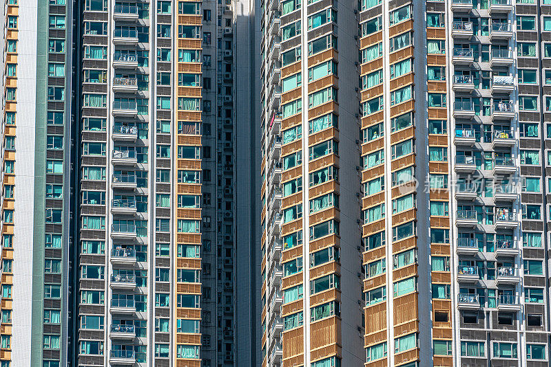 香港西九龙的房屋