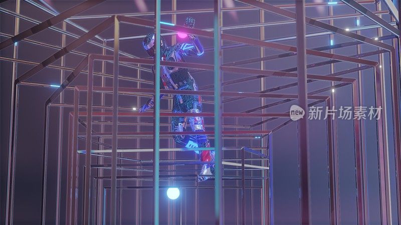 数字人浮动摘要