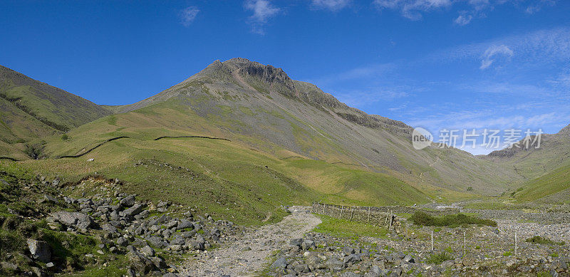 伟大的山墙，湖区，英国