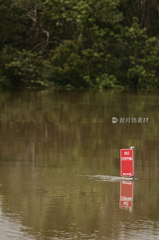 洪水迹象Lismore