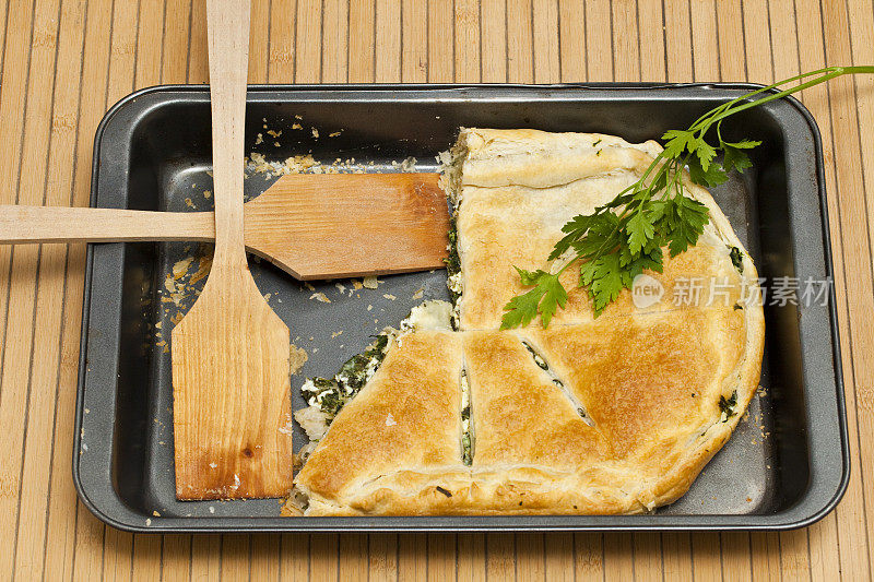 自制“Spanakopita”