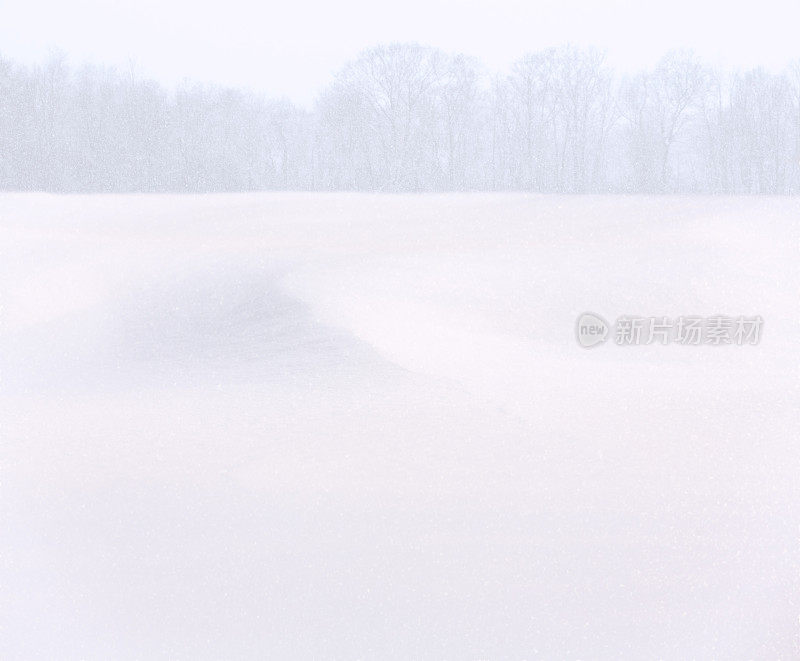 暴风雪的背景