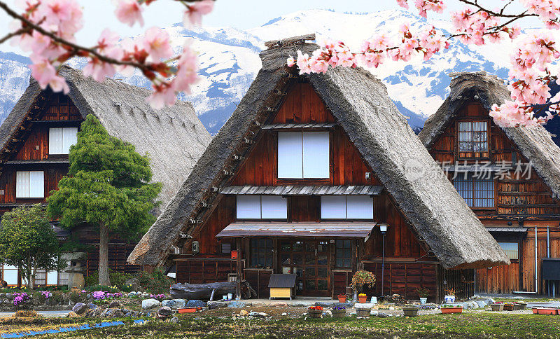 白川古村落，日本