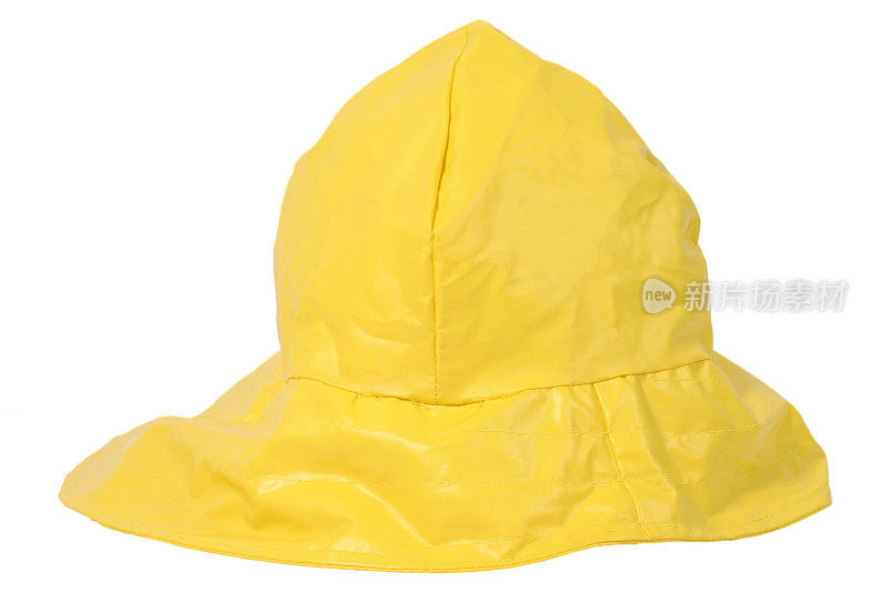 黄色的雨帽