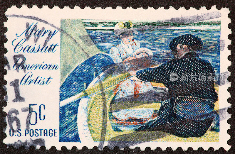 玛丽·卡萨特邮票1967年