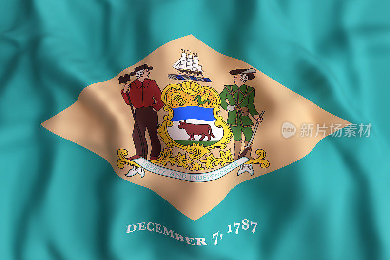 德拉瓦州旗
