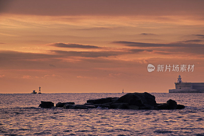 江亭川海滩的黎明VD702